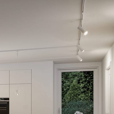 Paulmann 95693 URail Spot Smart Home Zigbee 3.0 Standaard RGBW 230lm 4,5W RGBW+ Dimbaar 230V Matzwart
