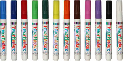 Paintmarkers | Collall | Set Ã  12