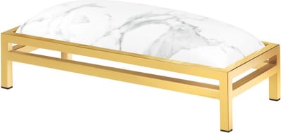 Armsteun marmer/goud - Handkussen/Armsteun/Armsteun nagelstyliste/Handkussen voor manicure