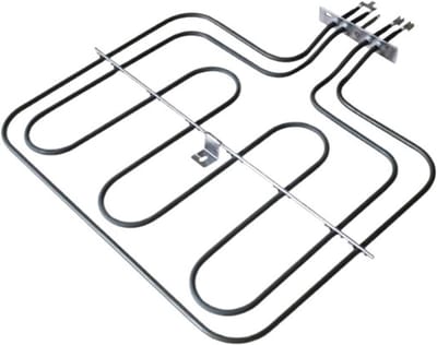 Verwarmingselement Oven - Reserveonderdeel Verwarming - Gelijkmatig Garen - Snelle Voorverwarming - 230 V - Zilver