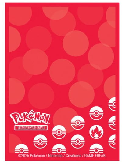 Ultra Pro Pokémon kaarten sleeves vuur energie - 65 stuks - kaartbescherming.