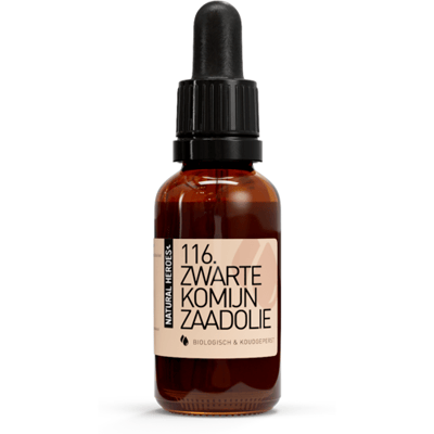 Natural Heroes Zwarte Komijnzaadolie (Biologisch & Koudgeperst) - 30 ml