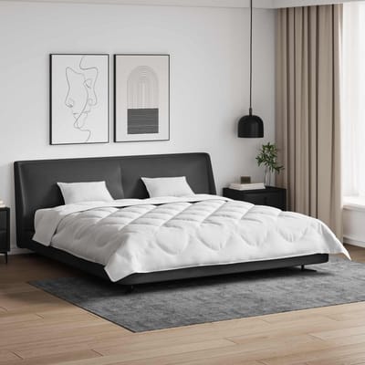 vidaXL - Duvet - voor - Alle - Seizoenen - met - kussen - 3 - st - Wit - Microvezel