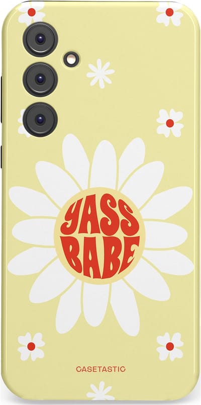 Casetastic Hoesje Geschikt voor Samsung A35 - Stijlvolle Beschermende Duo-layer Case - Yass babe