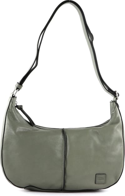 FREDsBRUDER Leren Schoudertas Ginsberg Shoulderbag Sage Groene