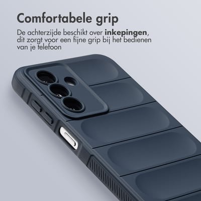 imoshion Hoesje - Geschikt voor Samsung Galaxy A17 (5G) / A17 (4G) - EasyGrip Backcover - Donkerblauw