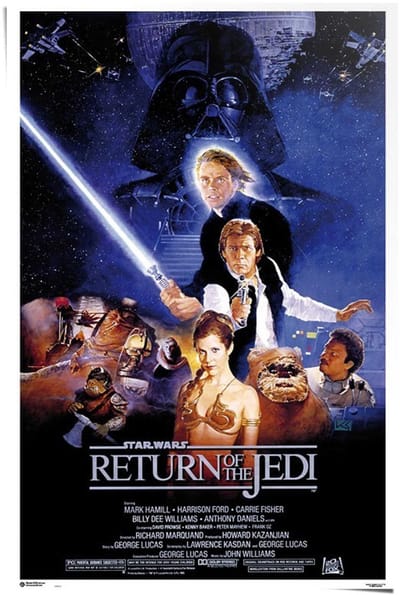 Poster Star Wars - Return of the Jedi - 91,5 x 61 - Papier - REINDERS