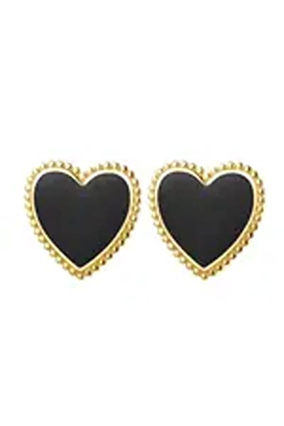 Oorknopjes hart chique - Stainless Steel