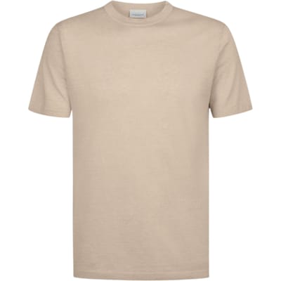 Profuomo T-shirt Crew Neck Ss T-shirts Beige Ppxt10006