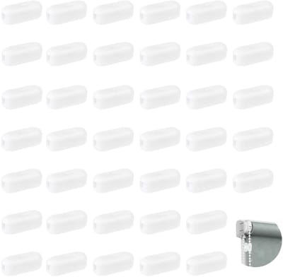 Dailygoods- Kettingconnectoren 40 Stuks - Kunststof - Jaloezieklemmen - Blinde Veiligheidsclips - Geschikt voor Rolgordijnen - Eenvoudige Installatie - Jaloezieconnectoren