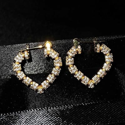 Echte 14k gouden sieraden diamanten oorbellen voor vrouwen Aros Mujer Oreja Orecchini Bizuteria massief 14 K geel gouden oorbellen meisjes geel