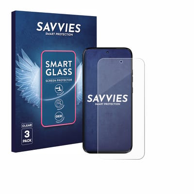 3 Stuks Savvies Screenprotector - geschikt voor Motorola Moto G67 - beschermfolie glas transparant