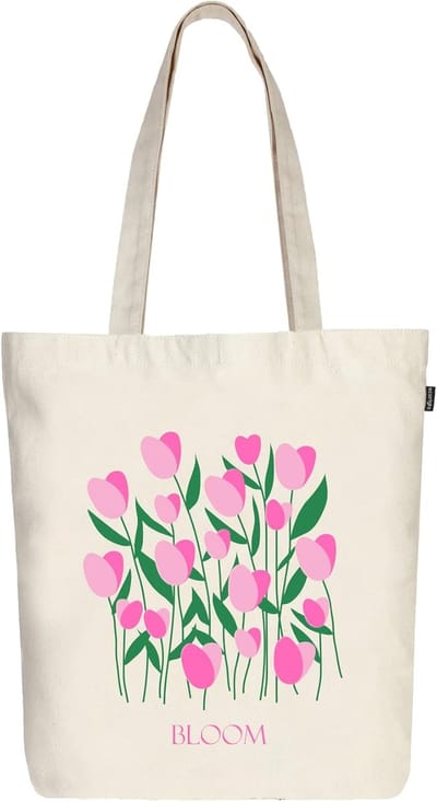 Stoffen tas en tote bag - Esthetische boodschappentas van canvas voor dames en heren