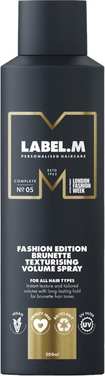 Label.m Fashion Edition Brunette Texturising Volume Spray 200ml