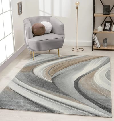Flycarpets Vernazza Vloerkleed Bruin / Beige - Modern - Laagpolig - 200x290 cm