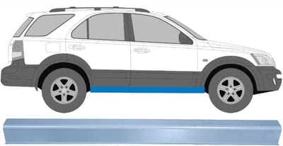 Reparatie dorpel voor Kia Sorento 2002-2009 / Links = Rechts (symmetrisch)