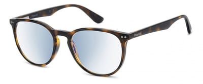 Polaroid PLD 0028/R/BB Havana 51/18/140 UNISEX + 1.5 Leesbril