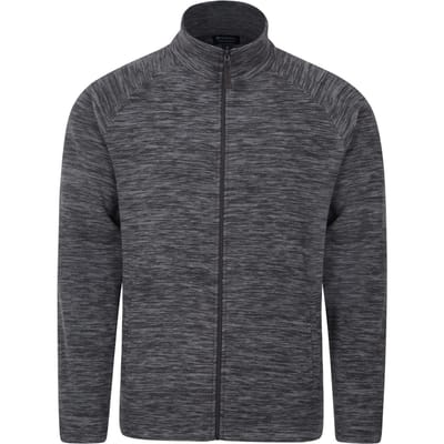 Mountain Warehouse Heren Snowdon II Full Zip Fleecejack (Houtskool)
