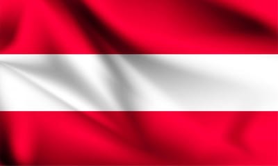 New Age Devi - Oostenrijkse vlag - European Cup - Austria - 90 CM*150 CM - Oostenrijk