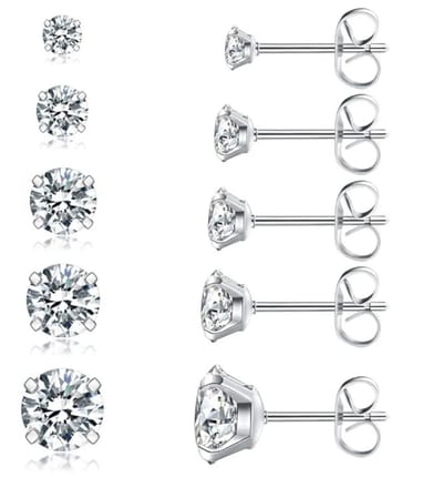 Lelu Oorknopjes - Goudkleurig - Oorbellen Dames - Gold Plated - Oorringen Zirkonia Kristal - Oorstekers - Sierraden - 3mm