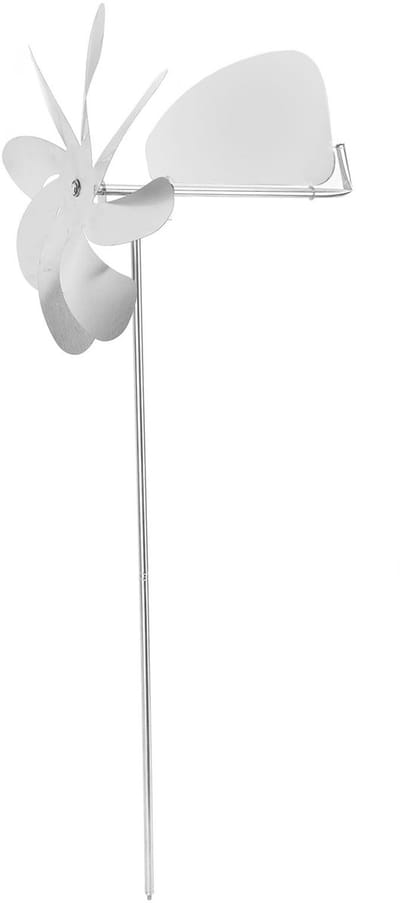 Dailygoods- Windwijzer Draaibaar 360 Graden - Roestvrij Staal - Waterdicht - Decoratieve Windmolen - Tuin/Boerderij Decoratie - Nauwkeurige Windrichting - Windvaan