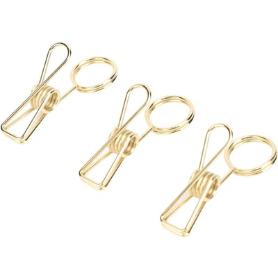 10 Pcs Pinces Porte-Cartes de Table Réutilisables en Métal Support de Bureau Numéro Menu pour Événement de Mariage Restaurant Fêtes 70mm Or
