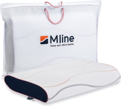 M line Pillow You ergonomisch hoofdkussen - medium – anti-allergeen – nek- en hoofdondersteuning – 8 cm hoog – schouderbreedte < 35 cm