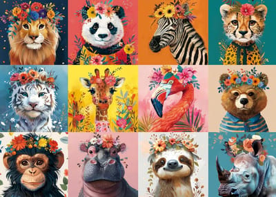 Puzzel 1000 stukjes - Legpuzzel volwassenen - Ontspanning en uitdaging - Levendige kleuren en perfecte pasvorm