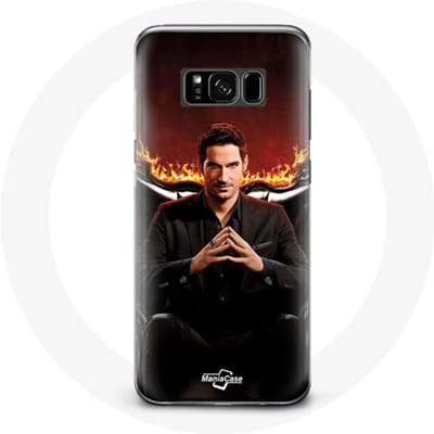 Coque pour Samsung Galaxy S8 plus Lucifer Morningstar Série Saison 3