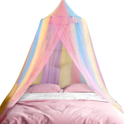 AHD® Klamboe - Klamboe 2 Persoons - Klamboe 1 Persoons - Klamboe Baby - Klamboes - Veelkeurig - 190cm x 160cm x 130cm