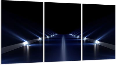 TMK ArtDeko - Serie 3x30 - Glazen Beschermplaat - 30x52 cm - Veilig en Modern
