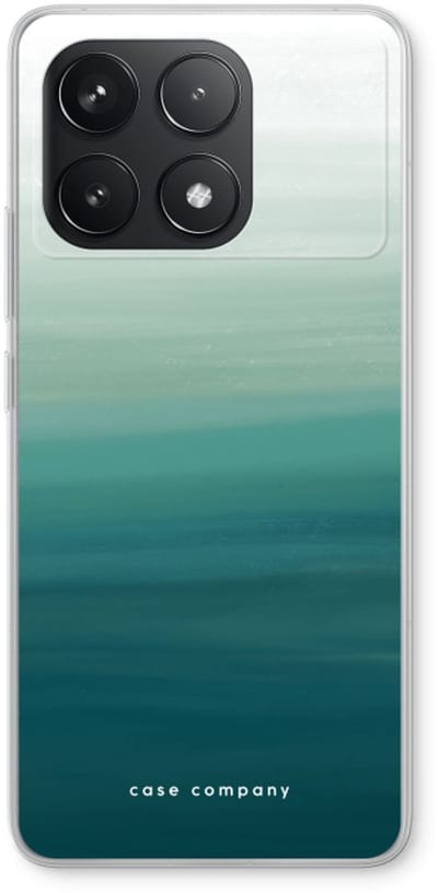 Case Company® - Hoesje geschikt voor Xiaomi Poco F6 Pro hoesje - Ocean - Soft Cover Telefoonhoesje - Bescherming aan alle Kanten en Schermrand