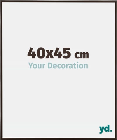 Your Decoration - Fotolijst 40x45 cm - Kunststof - Antraciet - Evry