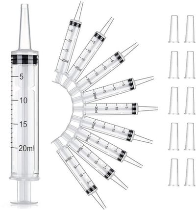 Onf3 - Plastic spuiten - 10-pack 20 ml - Ideaal voor wetenschappelijk
