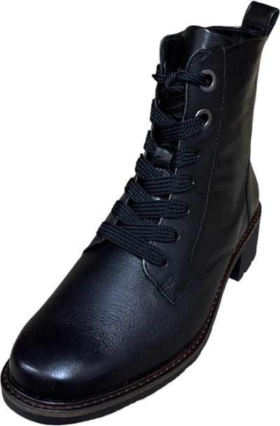 Solidus Kinga zwarte biker stretch H/K (Maat - 5, Kleur - Zwart)