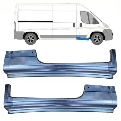 Reparatie dorpel voorste deuren voor Fiat Ducato 2006-2025 / Links + Rechts