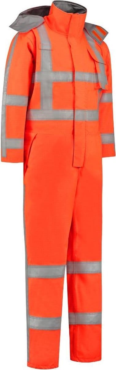Dapro Protector Multinorm Regenpak - Maat S - Hi-Vis Oranje - Vlamvertragend , antistatisch en chemicaliën resistent