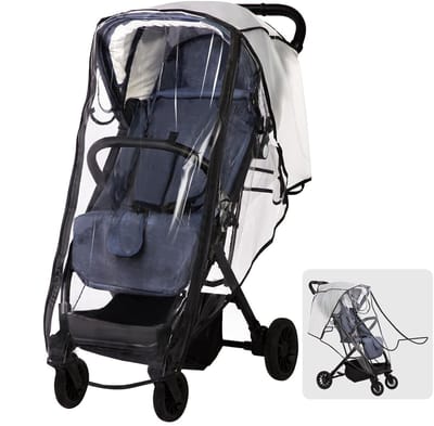 Regenhoes Kinderwagen Universeel - Wandelwagen - Regenhoes Buggy - Kinderwagen Accessoires- Geschikt Voor De Meeste Kinderwagens En Kinderwagens