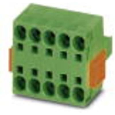 Phoenix Contact 1765447 Female behuizing (kabel) TSPC Totaal aantal polen: 5 Rastermaat: 7.62 mm Inhoud: 10 stuk(s)