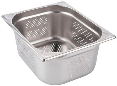 APS Gastronormbak - GN Bak - RVS - Vaatwasserbestendig - Breukvast - Stapelbaar - BPA-Vrij - GN 1/2 - 265 x 325 mm - H 150 mm