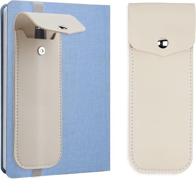 Verstelbare Elastische Penhouder voor Notebooks, Schrijfgerei, Agenda Accessoires en Creatieve Organisatie, Wit