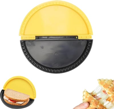 Sandwich Maker - Toast Apparaat - Ontbijt Maken - Dubbelzijdig - 20x10x3 cm