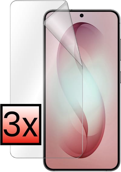 Screenprotector - 3 Stuks - Folie - Geschikt voor Samsung Galaxy S26 - Ultra Clear - Bescherm Folie - Soft TPU Touch - Screen Protector - Telefoon Cover