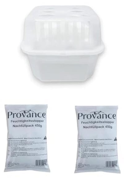 XLvochtvreter sets met 2 x 450g granulaat - 1-12 dozen