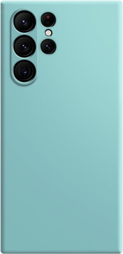Coverup Hoesje - Geschikt voor Samsung Galaxy S24 Ultra Hoesje - Coverup Colour TPU Back Cover - Mint Green