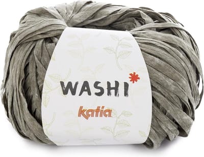 Katia Washi - 109 donker olijfgroen - Lintgaren