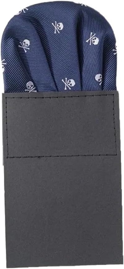 Zakdoeken Heren - Opvouwbare zakdoeken - Hygiënisch gebruik - Zacht materiaal - 5 stuks - Blauw
