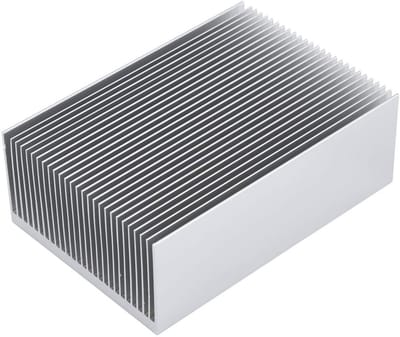 Groot aluminium koellichaam 120 mm - Efficiënte koeling voor IC-module, PC en printplaat