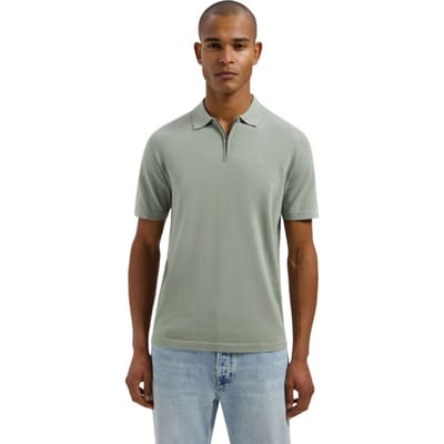 Dstrezzed Ds dorian zip polo