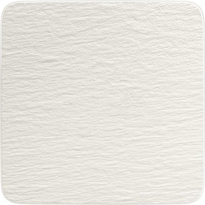 Villeroy & Boch Onderbord / Gourmetbord Manufacture Rock - Wit - 32.5 x 32.5 cm